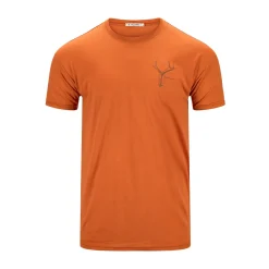Aclima LightWoll 140 Classic Tee Antler, herre (Apricot Orange)