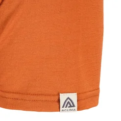 Aclima LightWoll 140 Classic Tee Antler, herre (Apricot Orange)