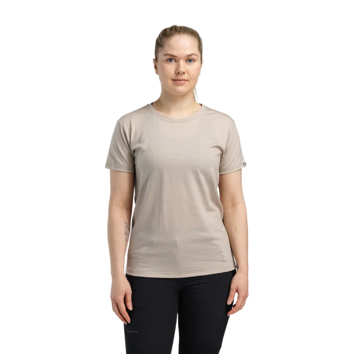 Aclima LightWool 180 T-shirt, dame (Simple Taupe)
