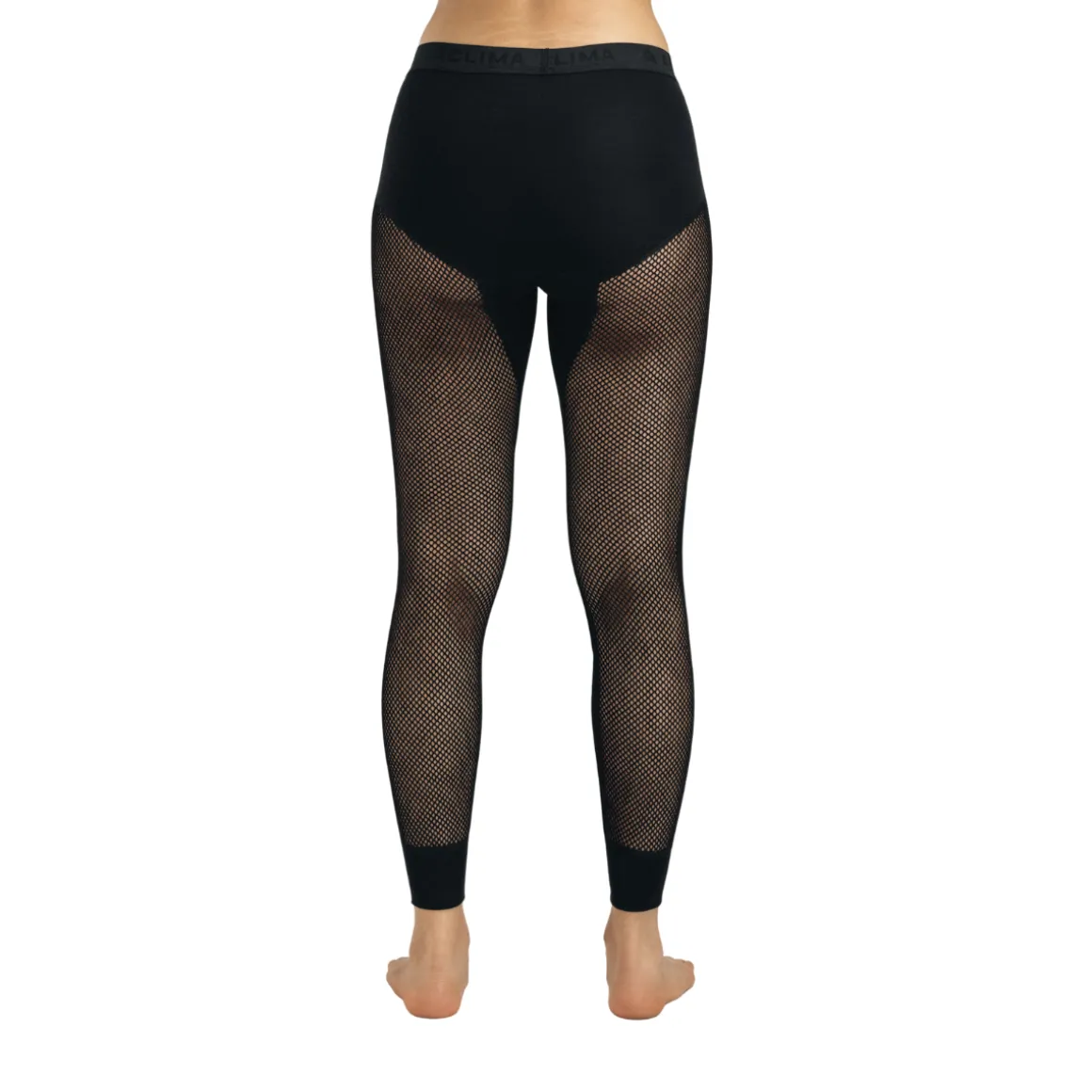Aclima WoolNet Longs, dame (Jet Black)