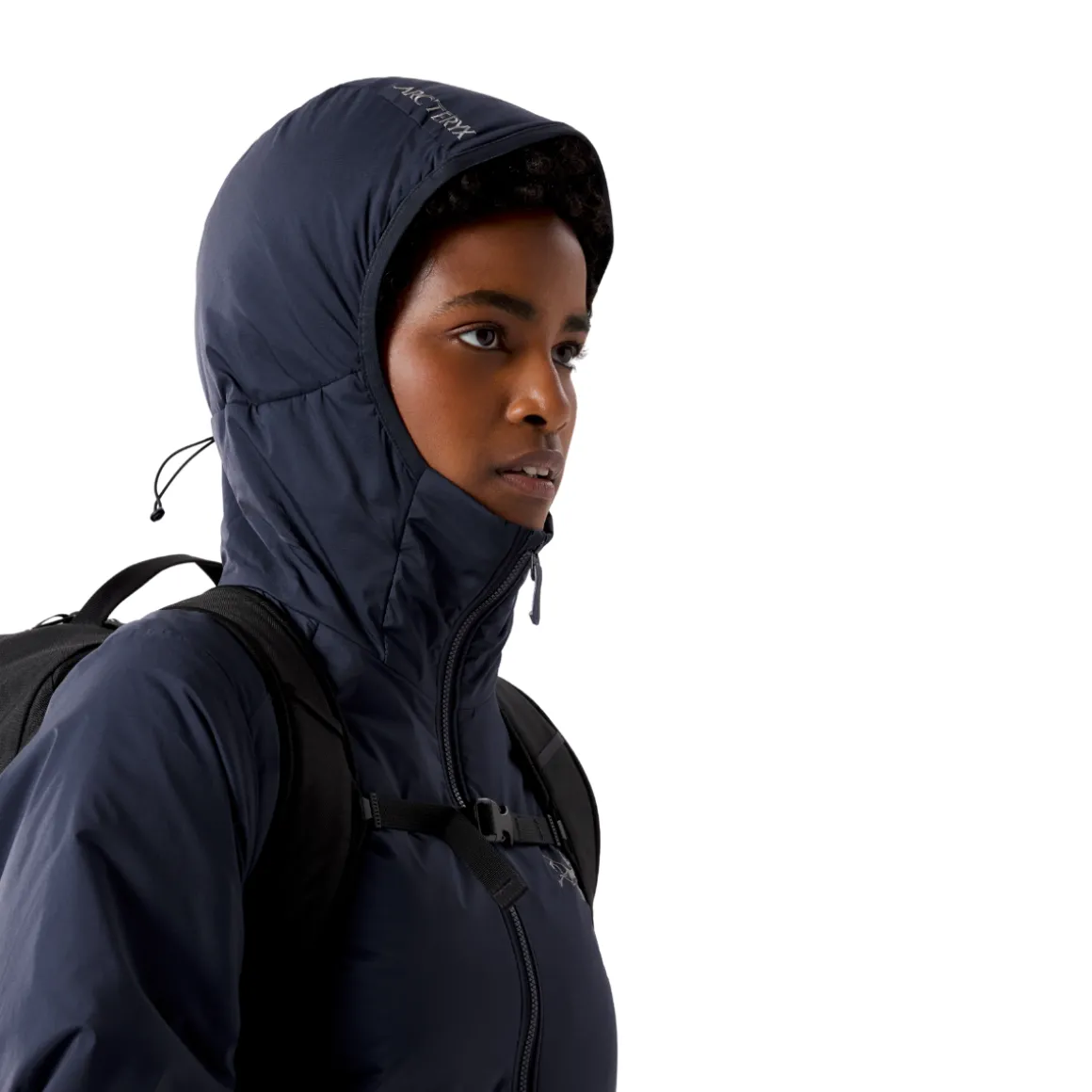 Arc'teryx Atom Hoody, dame (Black Sapphire)