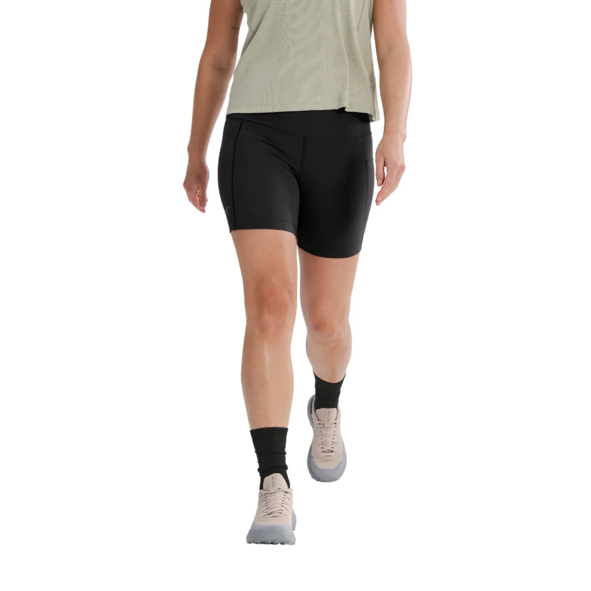 Arc'teryx Essent HighRise Utility Short 6", dame (Black)