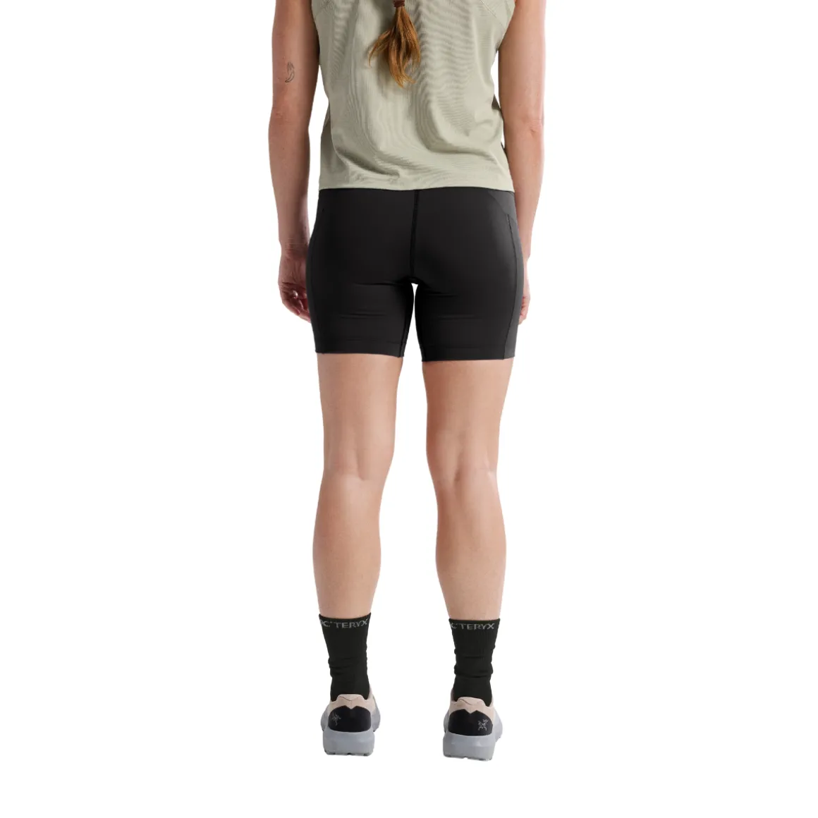 Arc'teryx Essent HighRise Utility Short 6", dame (Black)