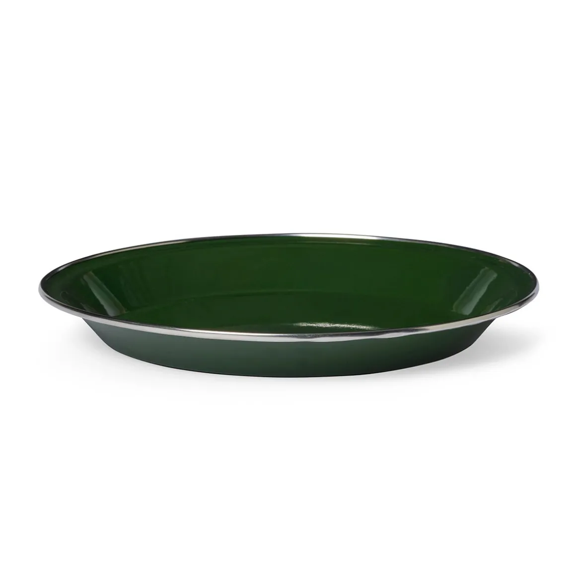 Asivik Emalje tallerken (Green)