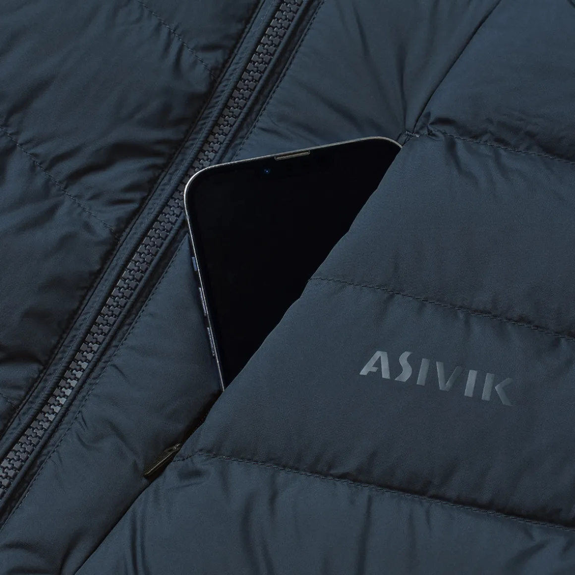 Asivik Explore Down dunjakke, herre (Midnight Blue)