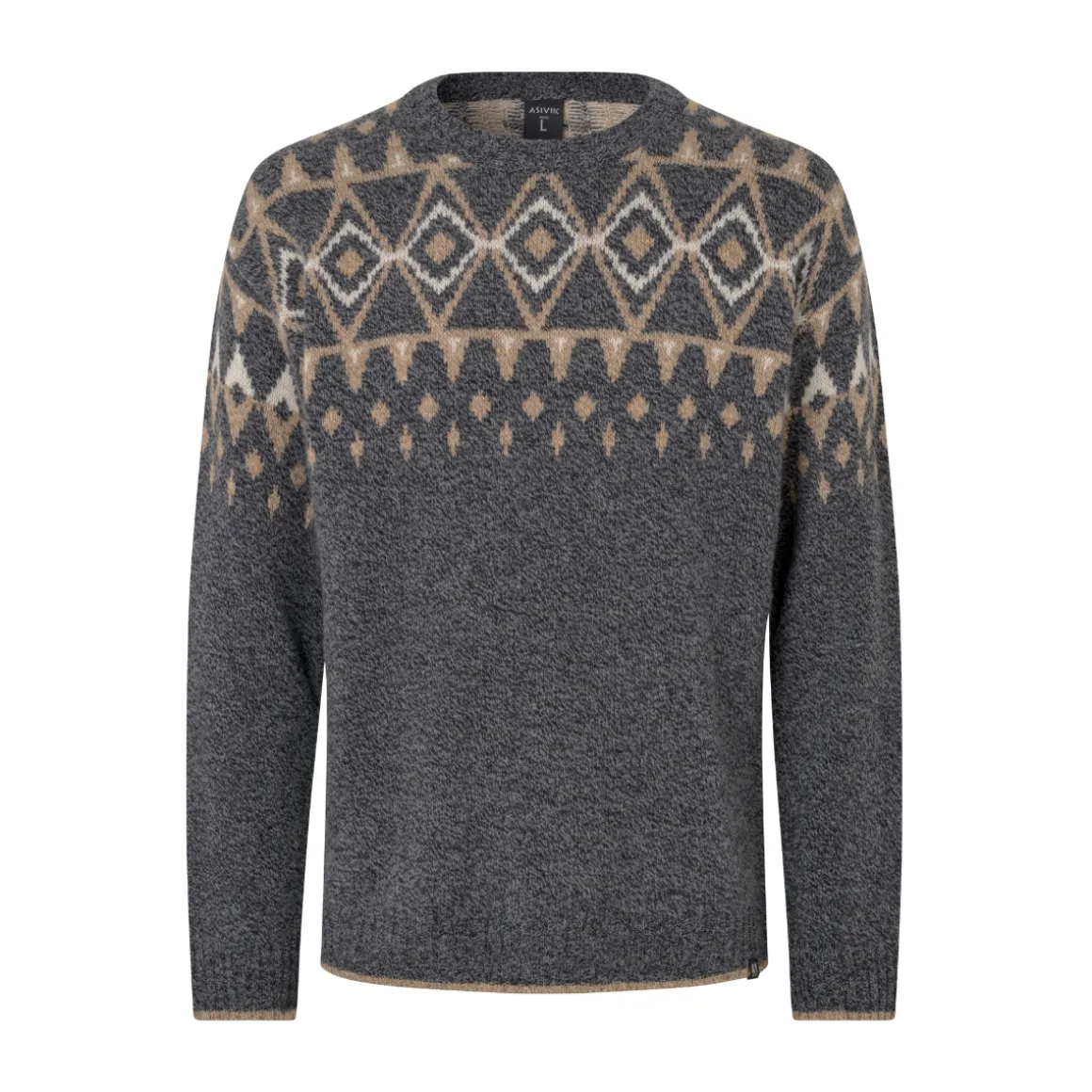 Asivik Gamborg Sweater, herre (Grey)