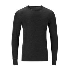 Asivik Hike Wool Blend Uldundertrøje, herre (Black)