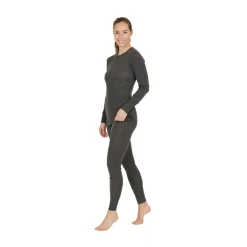 Asivik Hike Wool Blend Uldundertrøje, dame (Black)