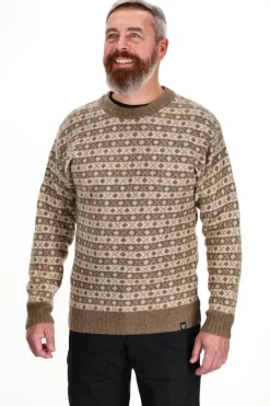 Asivik Hjelm Sweater, Herre (Camel Sand)