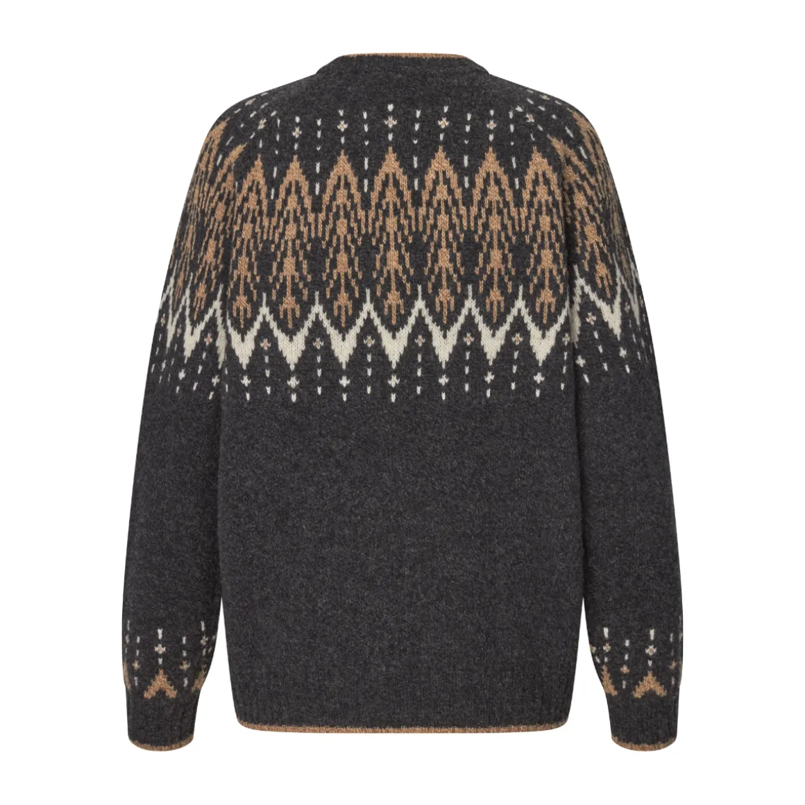 Asivik Isefjord Sweater, dame (Black Sand)