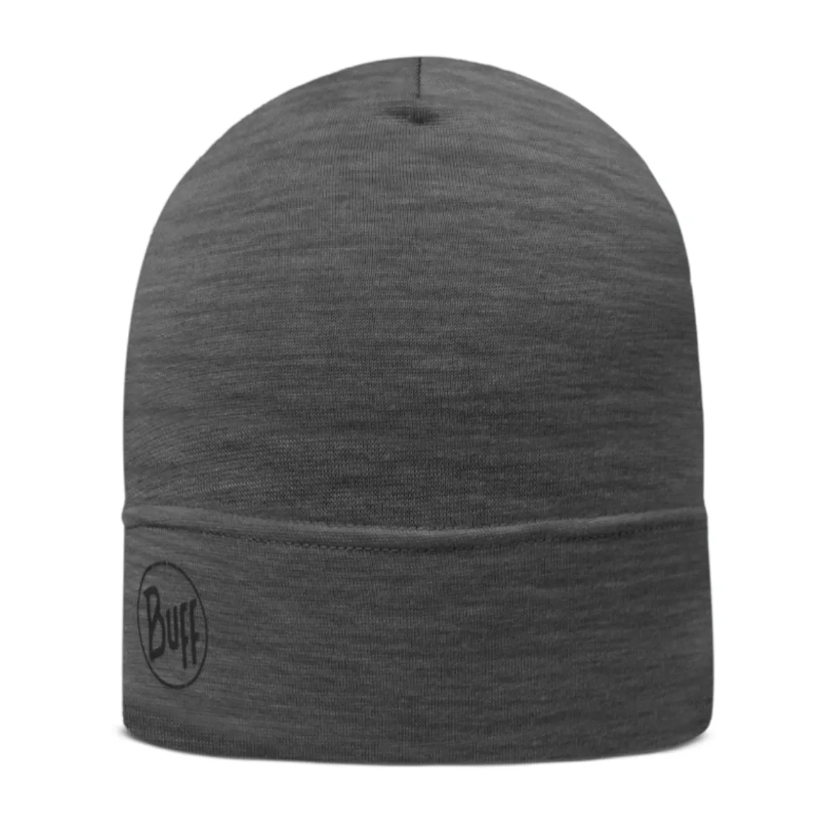 Buff Merino LW Beanie (Solid Grey)