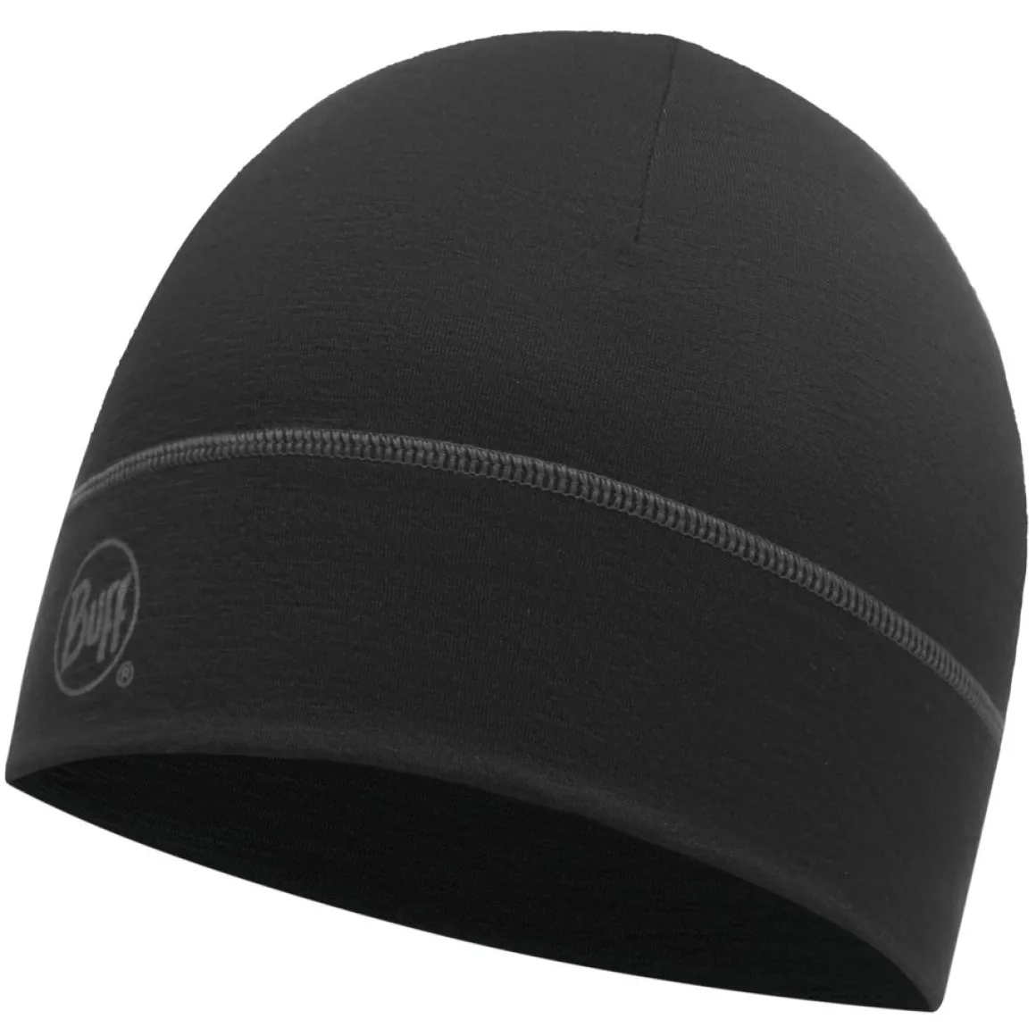 Buff Merinould LW Beanie (Black)