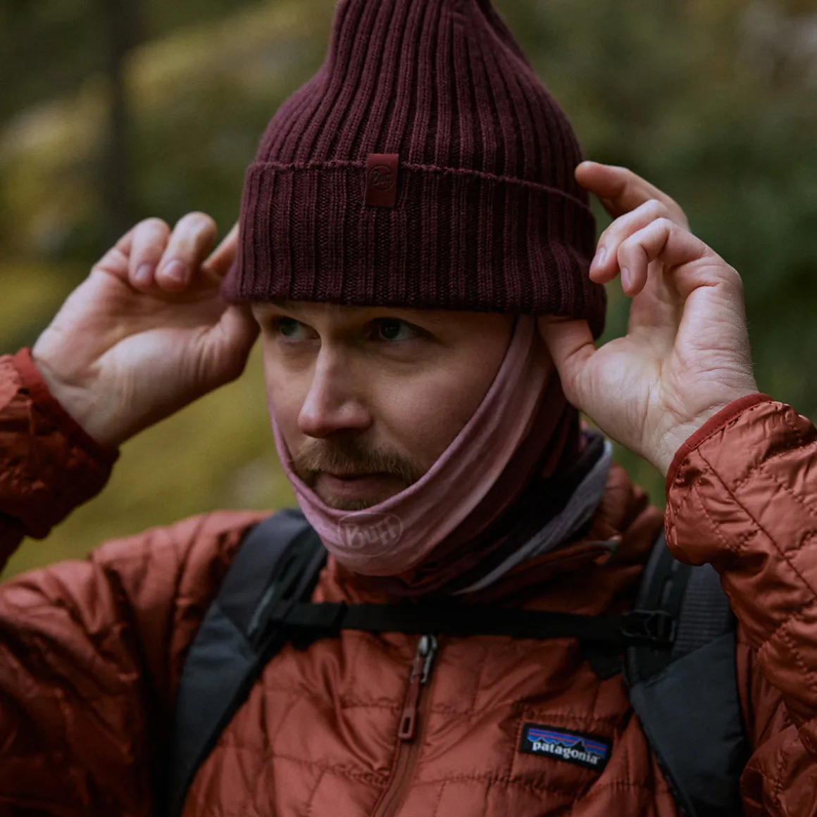 Buff Norval Knitted Beanie