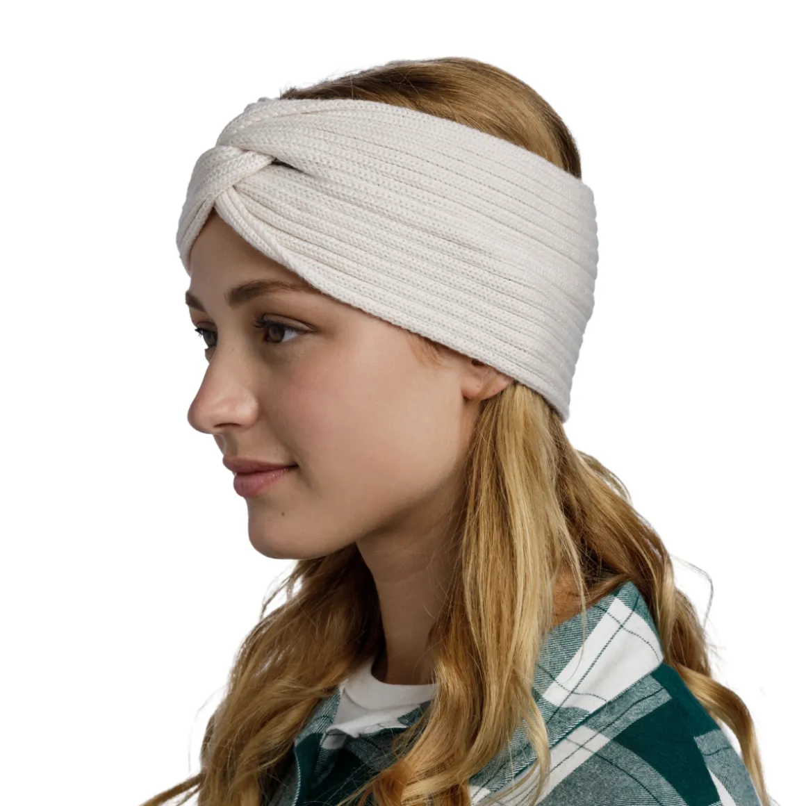 Buff Norval Knitted Headbane / Pandebånd (Ice)