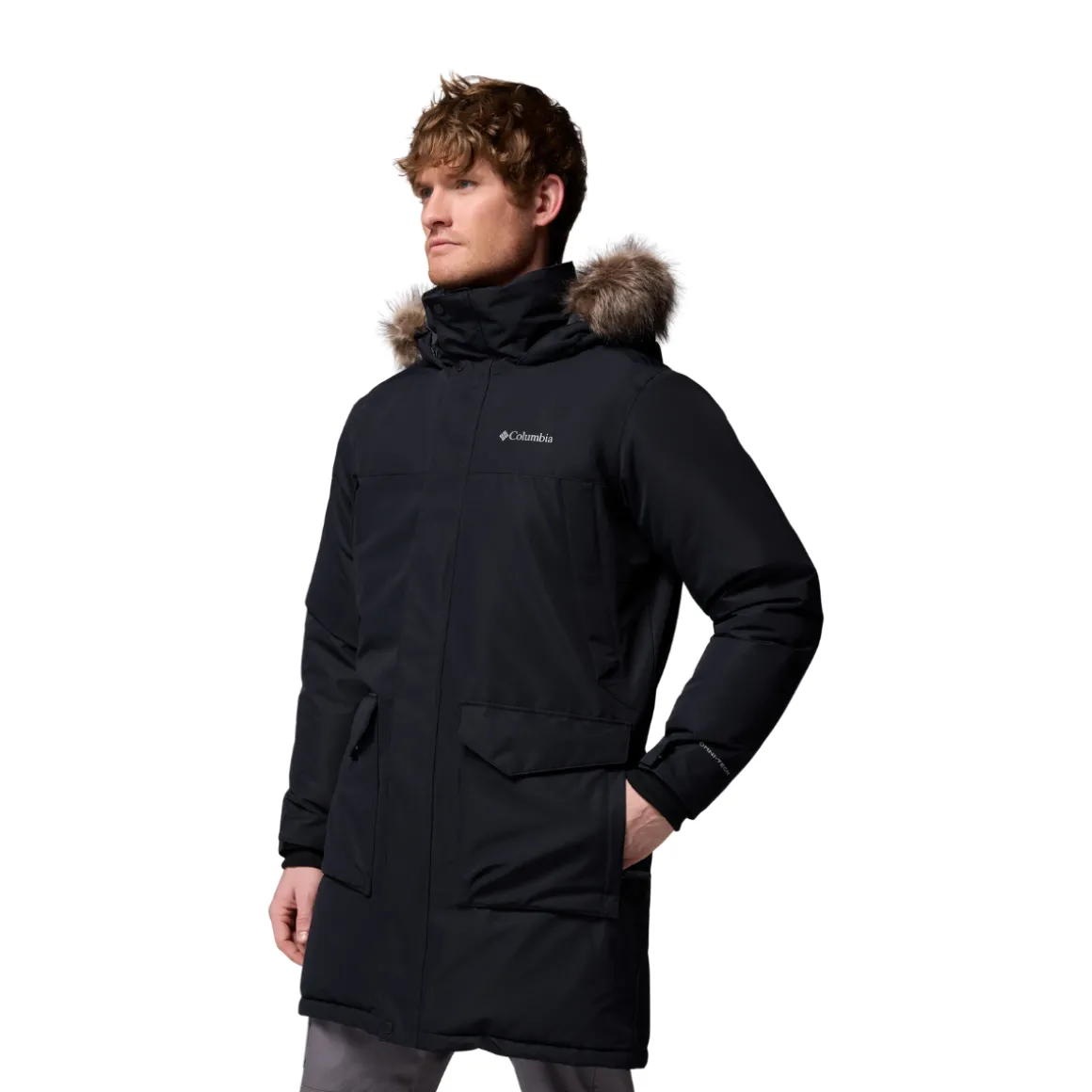 Columbia Cape Ridge Parka / Dunjakke, herre (Black)
