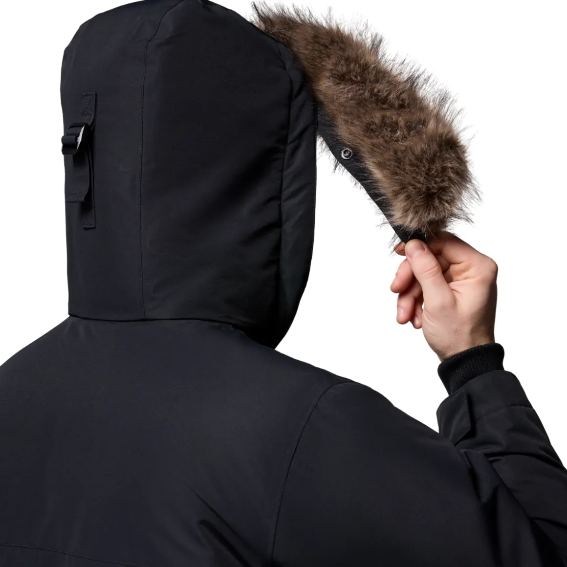 Columbia Cape Ridge Parka / Dunjakke, herre (Black)