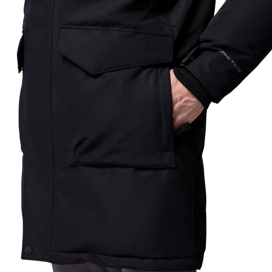 Columbia Cape Ridge Parka / Dunjakke, herre (Black)