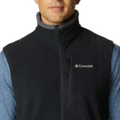 Columbia Fast Trek Fleece vest, herre (Black)
