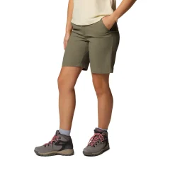 Columbia Leslie Falls II Long Shorts, dame (Stone Green)