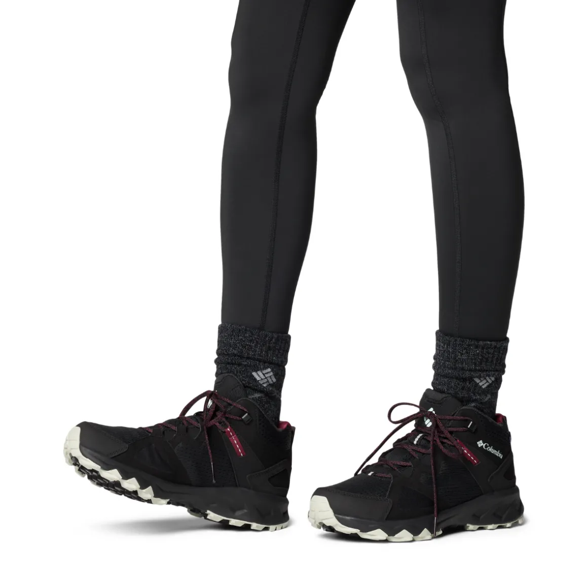 Columbia Peakfreak Hera Mid Outdry vandrestøvle, dame (Black/Madeira)