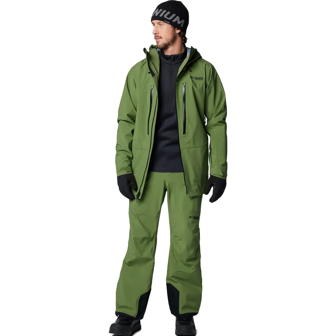 Columbia Platinum Peak II 3-lags skijakke, herre (Canteen)