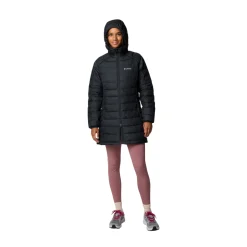 Columbia Powder Lite II Mid Vinterjakke, dame (Black)