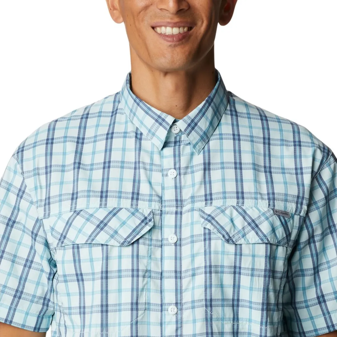 Columbia Silver Ridge Lite Plaid skjorte SS, herre