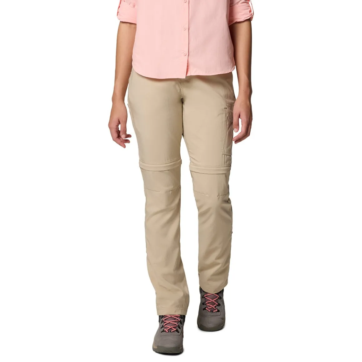 Columbia Silver Ridge Utility Zip-off, dame (Fossil)