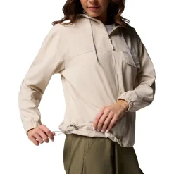 Columbia Skien Valley Hooded LS Sommer- og myggejakke, dame (Dark Stone)