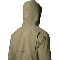 Columbia Skien Valley Hooded LS Sommer- og myggejakke, herre (Stone Green)