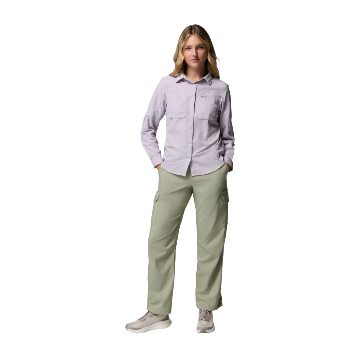 Columbia Skien Valley LS Shirt, dame (Lavender)