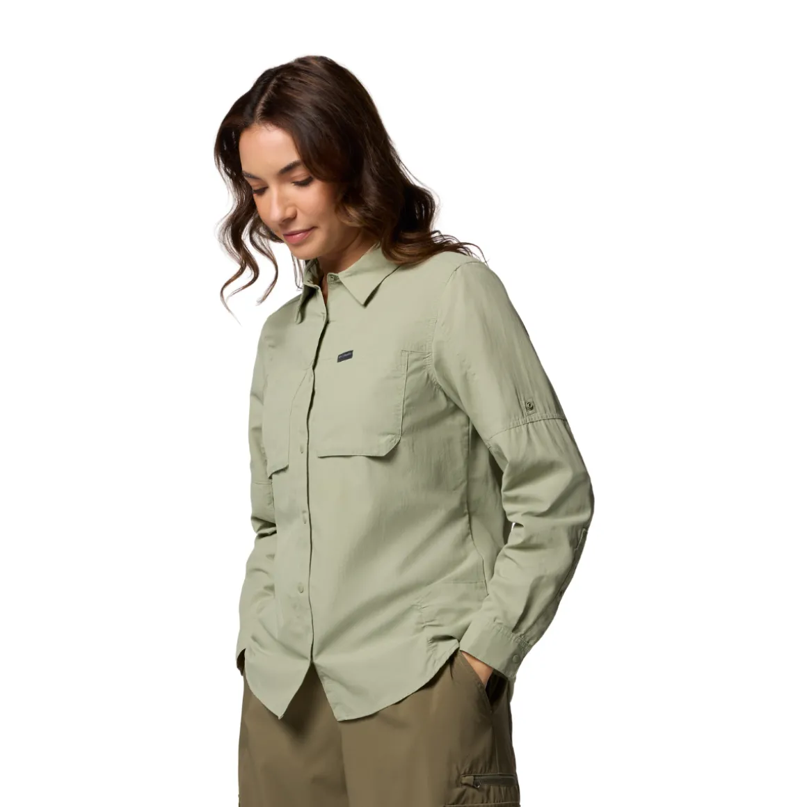 Columbia Skien Valley LS Shirt, dame (Safari)