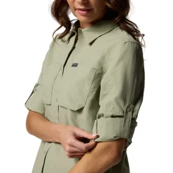 Columbia Skien Valley LS Shirt, dame (Safari)