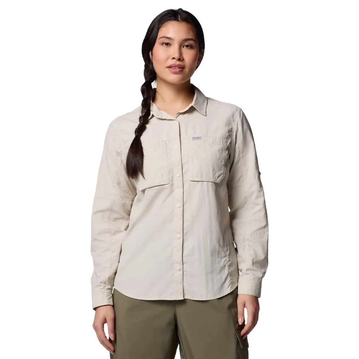 Columbia Skien Valley LS Skjorte, dame (Dark Stone)
