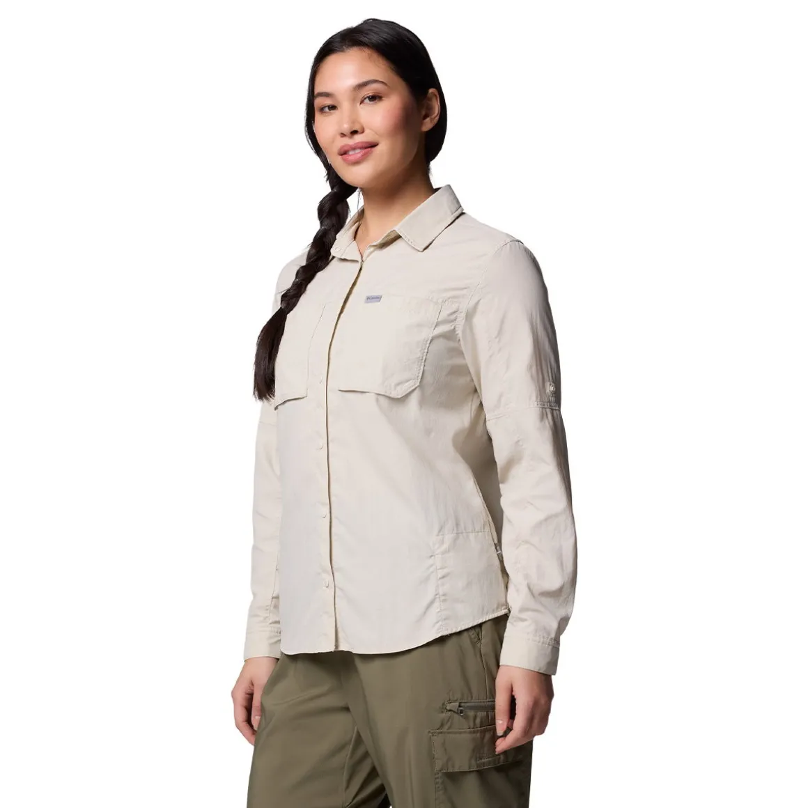 Columbia Skien Valley LS Skjorte, dame (Dark Stone)