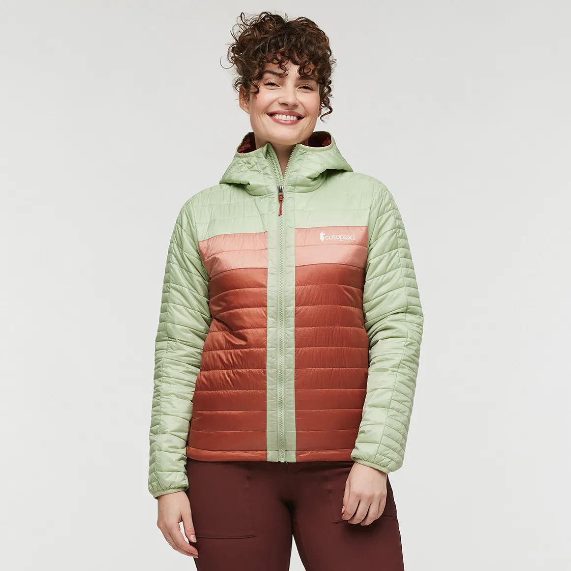 Cotopaxi Capa Insulated Hooded jakke, dame (Green Tea)