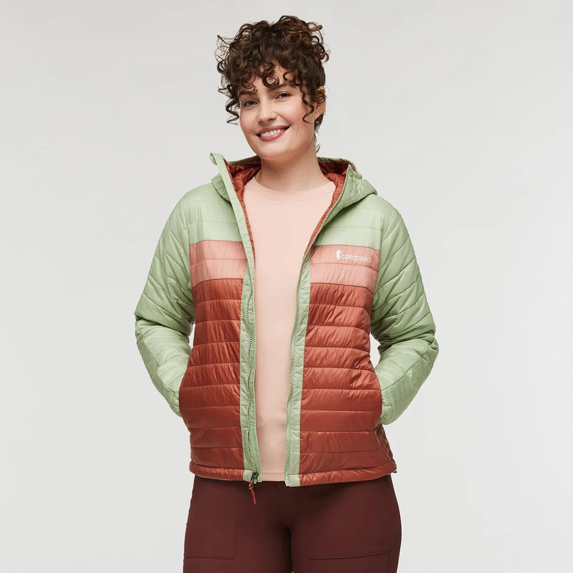 Cotopaxi Capa Insulated Hooded jakke, dame (Green Tea)