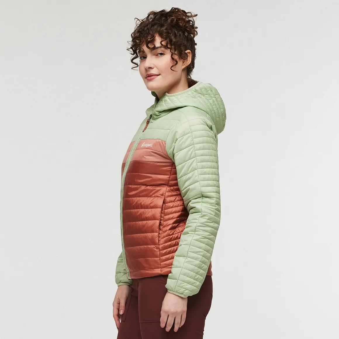 Cotopaxi Capa Insulated Hooded jakke, dame (Green Tea)