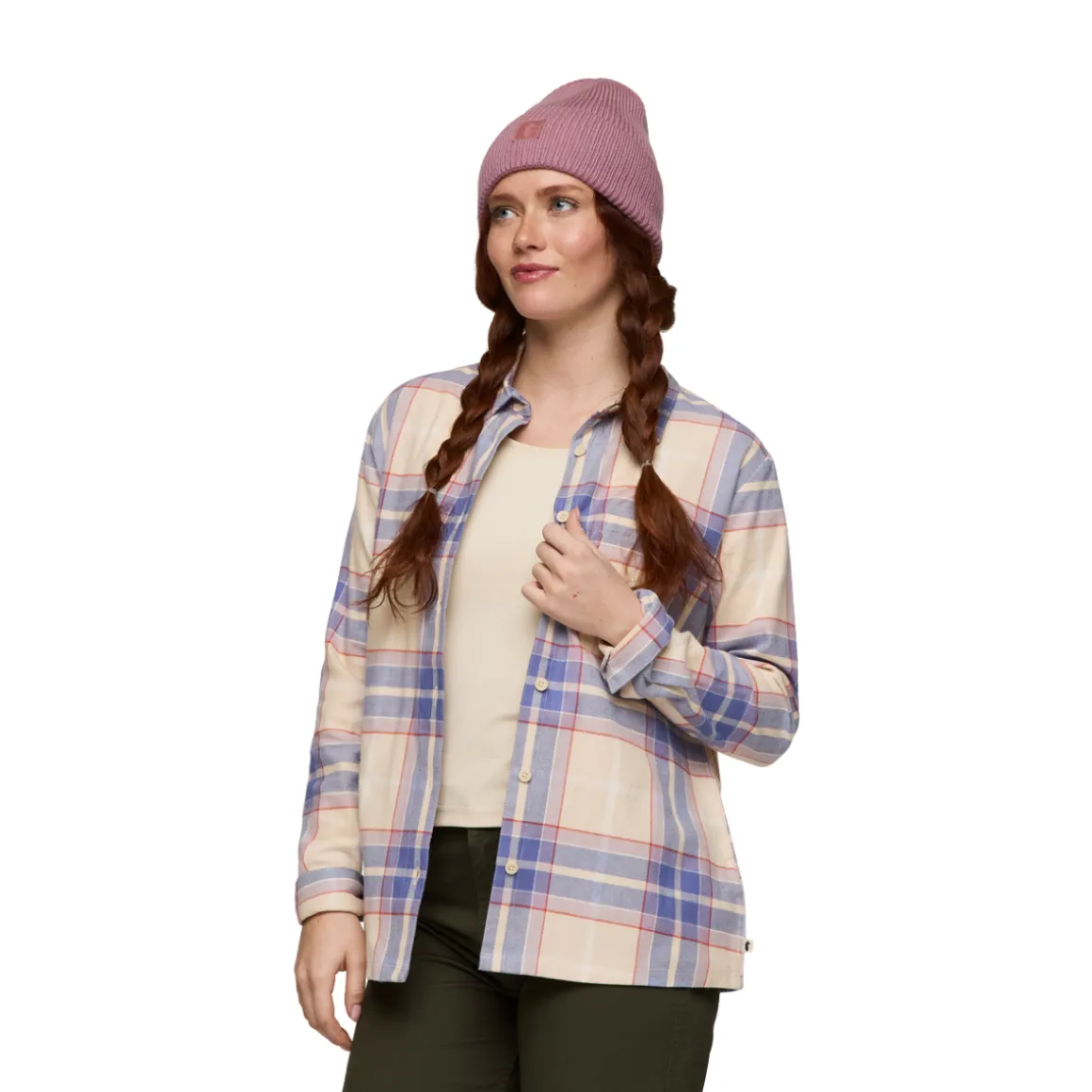 Cotopaxi Quedo Flannel Skjorte, dame (Cream)