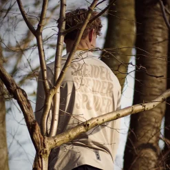 DDS x Saysky Pace Long Sleeve løbetrøje (Beige Melange)