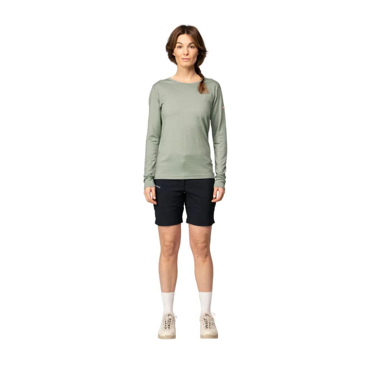 Devold Breeze Plus Merino 200 Trøje, dame (Fog)