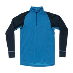 Devold Duo Active Merino 205 Zip Neck, herre (Blue Ink)