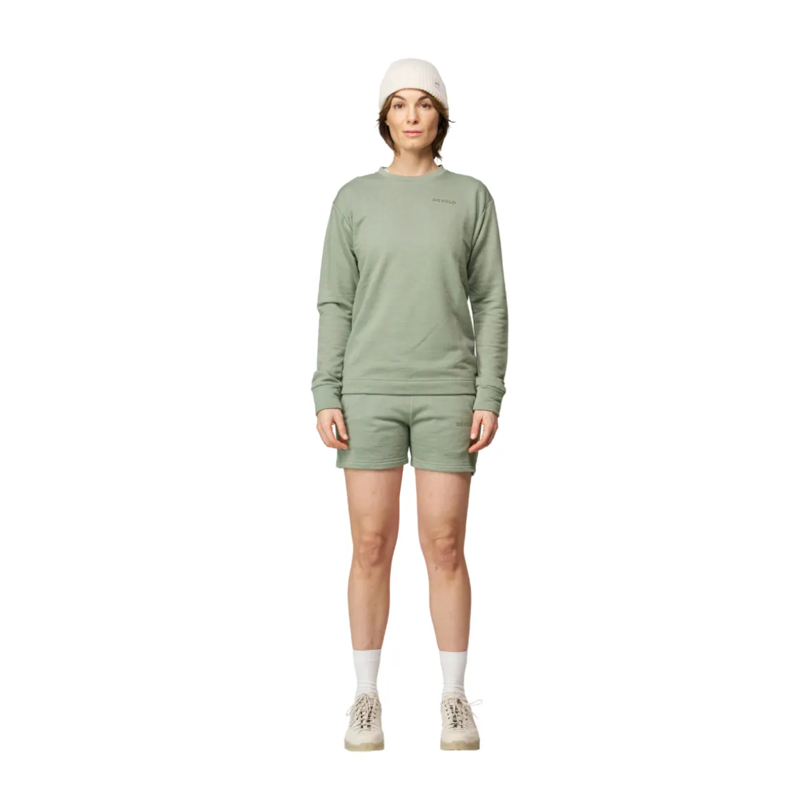 Devold Everyday Merino 210 Crew, dame (Fog)