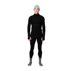 Devold Expedition Merino 235 Zip Neck trøje, herre (Black)