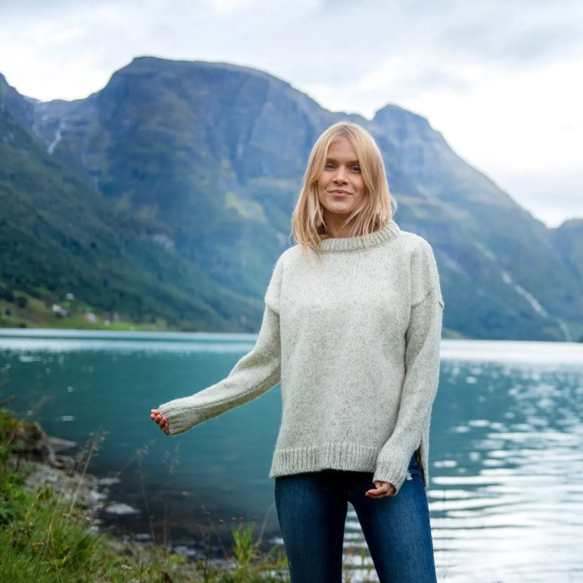 Devold Nansen Split Seam Sweater, dame