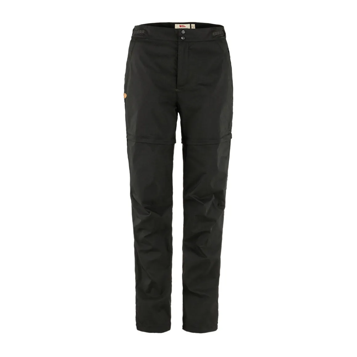 Fjällräven Abisko Hike Zip-off bukser, dame (Black)
