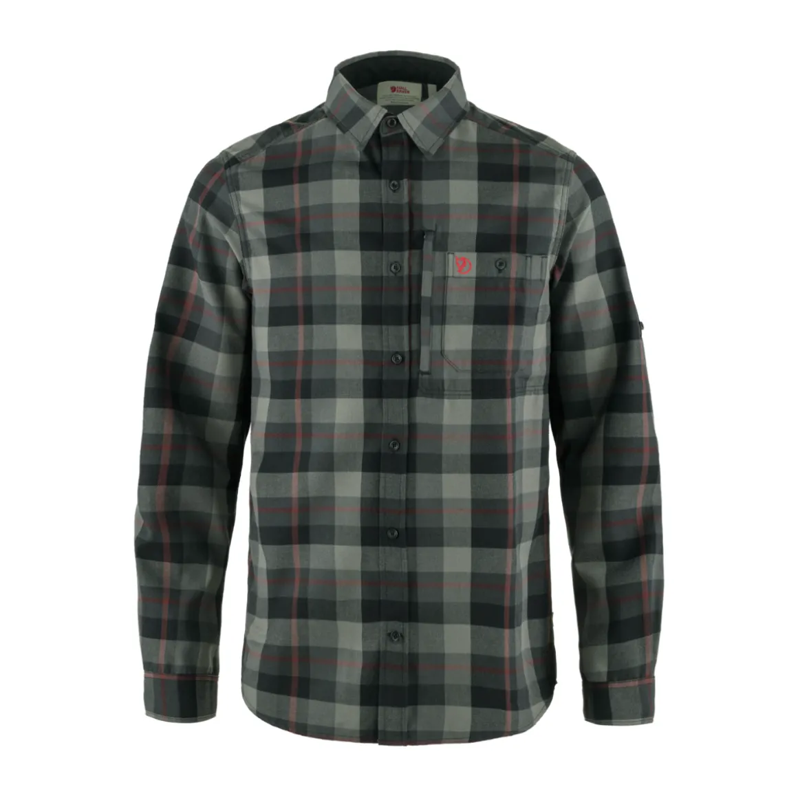 Fjällräven Fjällglim Skjorte, herre (Black Grey)