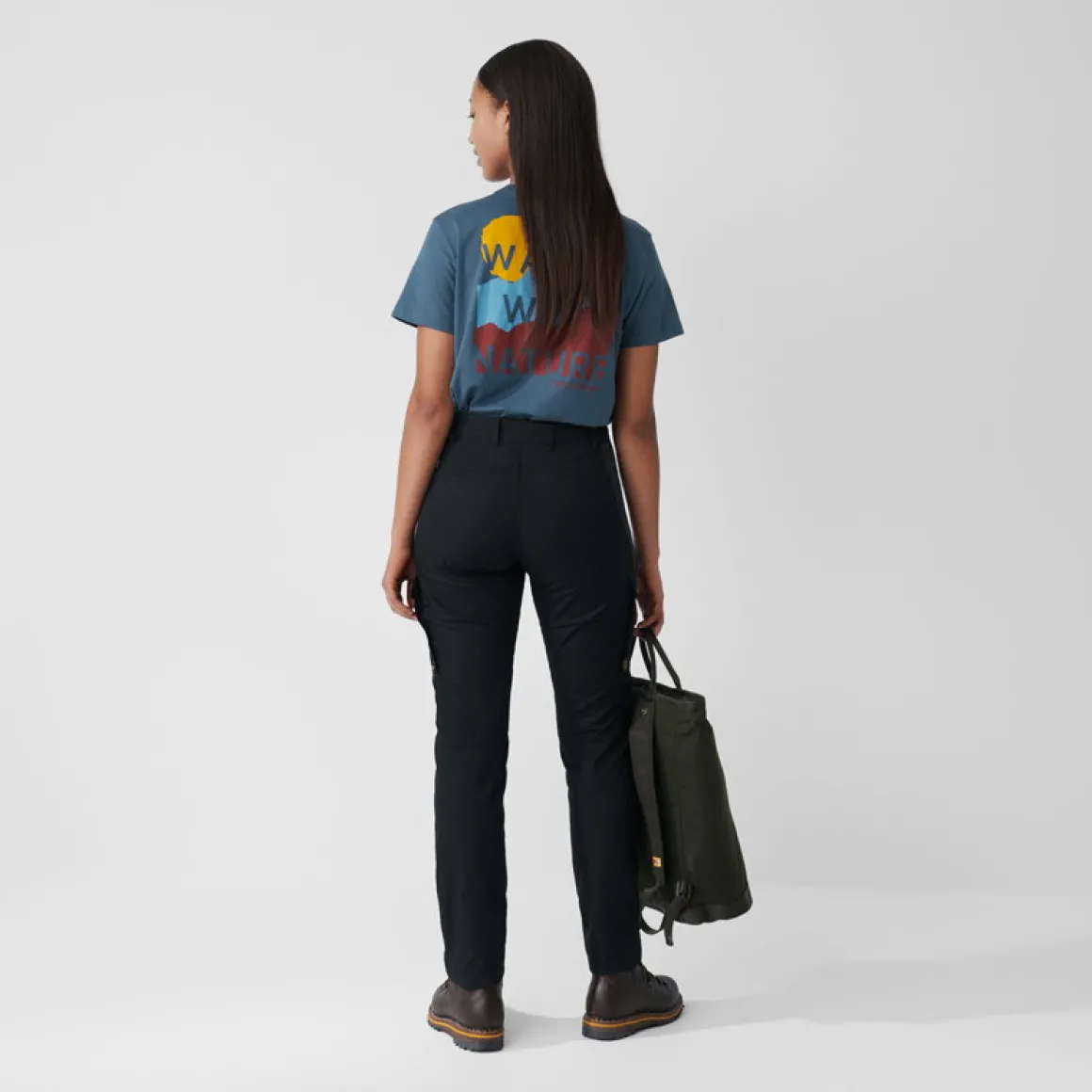Fjällräven Stina bukser, dame (Dark Olive)