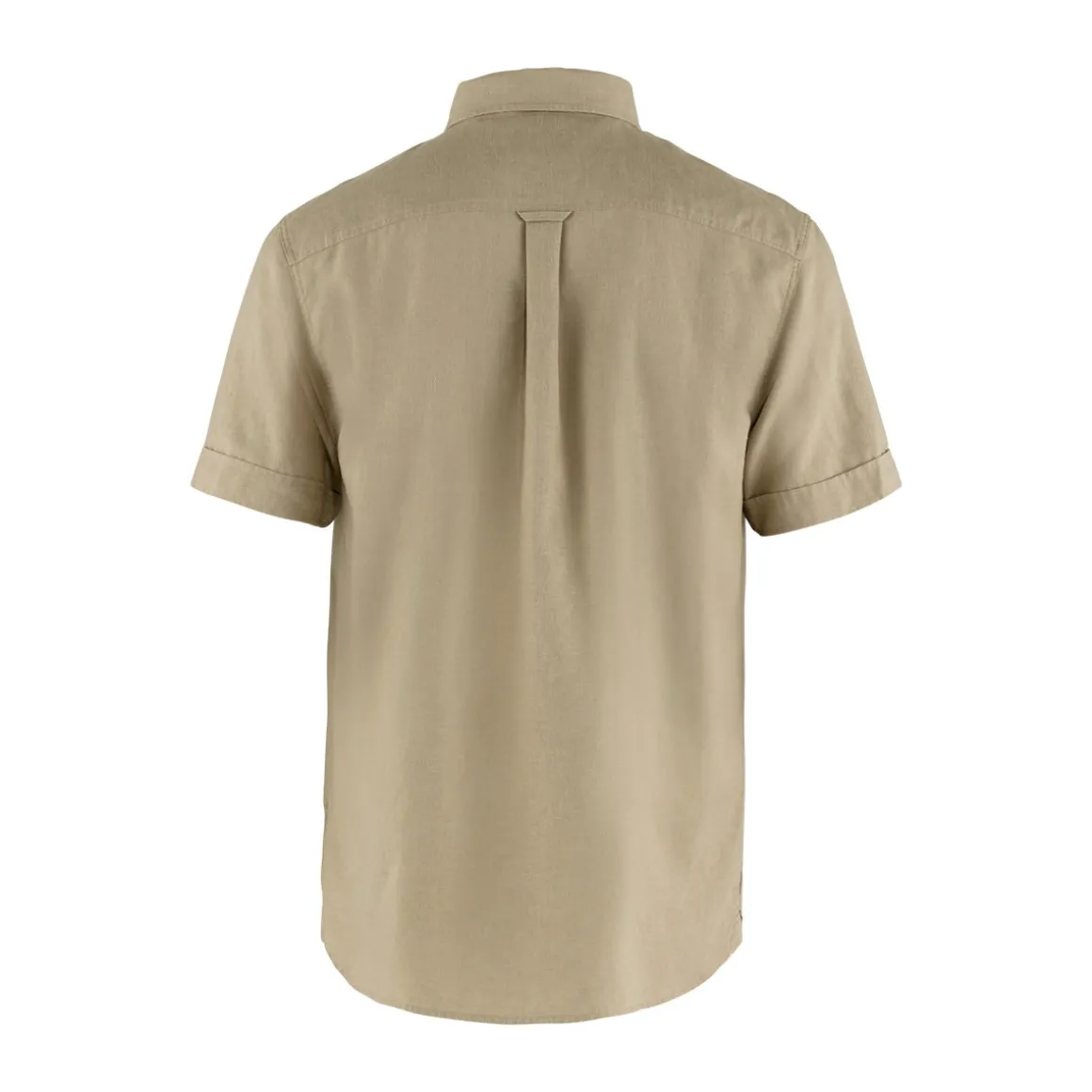 Fjällräven Övik Travel Shirt SS, herre (Sand Stone)