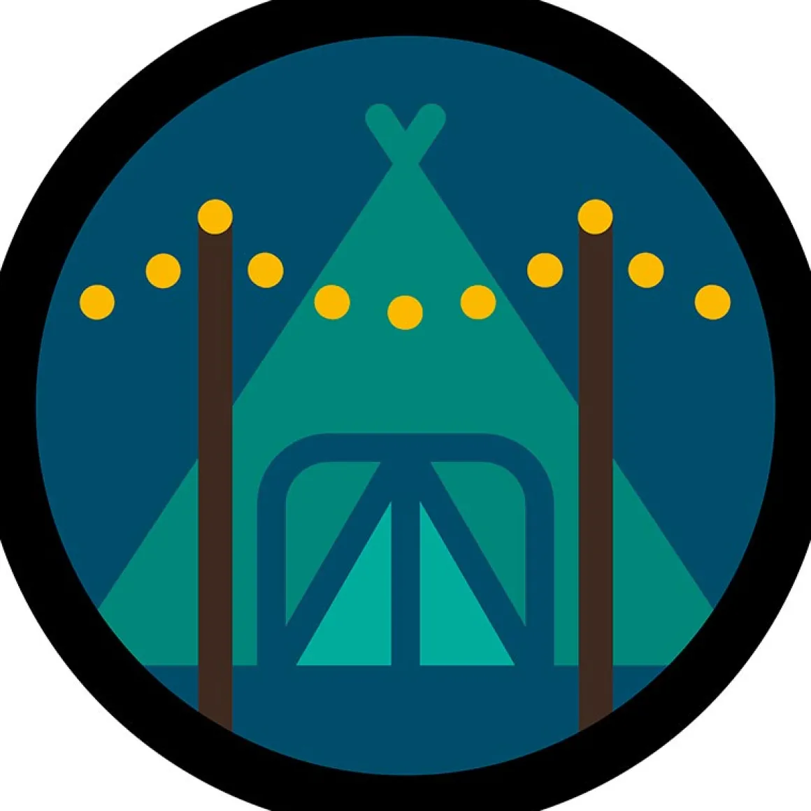 Fokusmærke Glamping (trop)